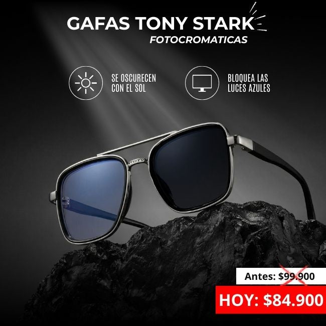 Gafas Tony Stark Fotocromáticas