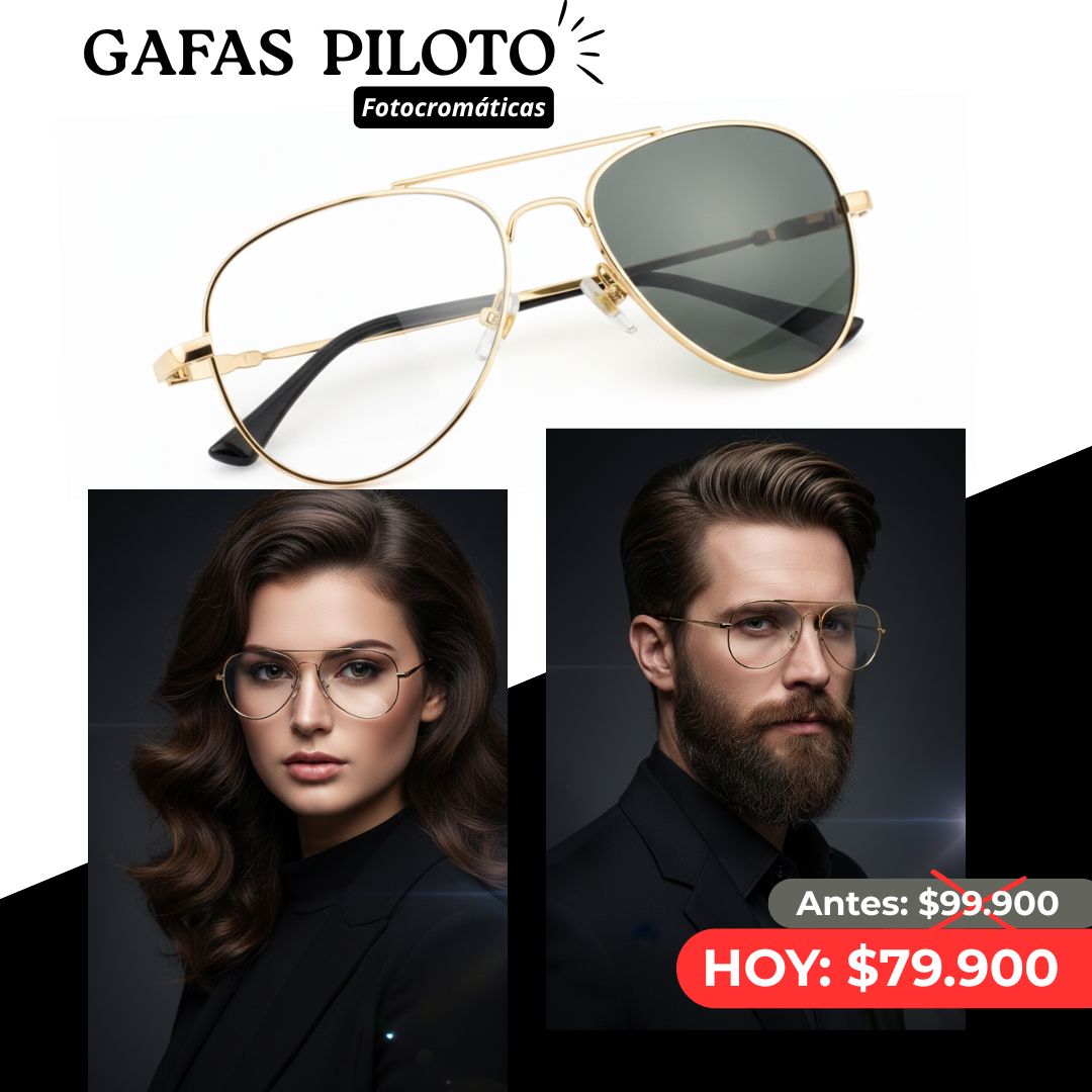 Gafas Piloto Fotocromáticas
