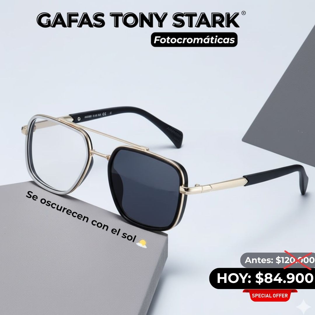 Gafas Tony Stark Fotocromáticas