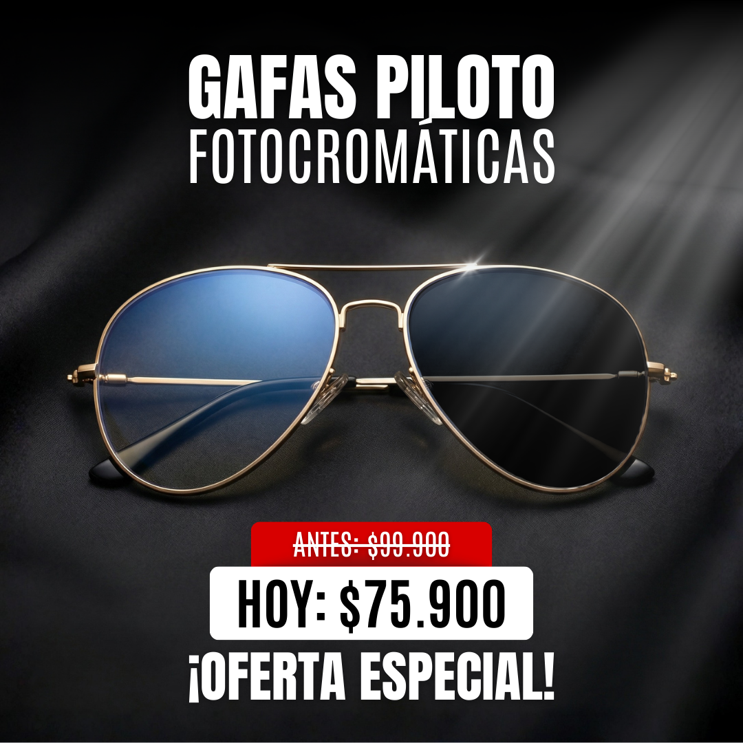 Gafas Piloto Fotocromáticas